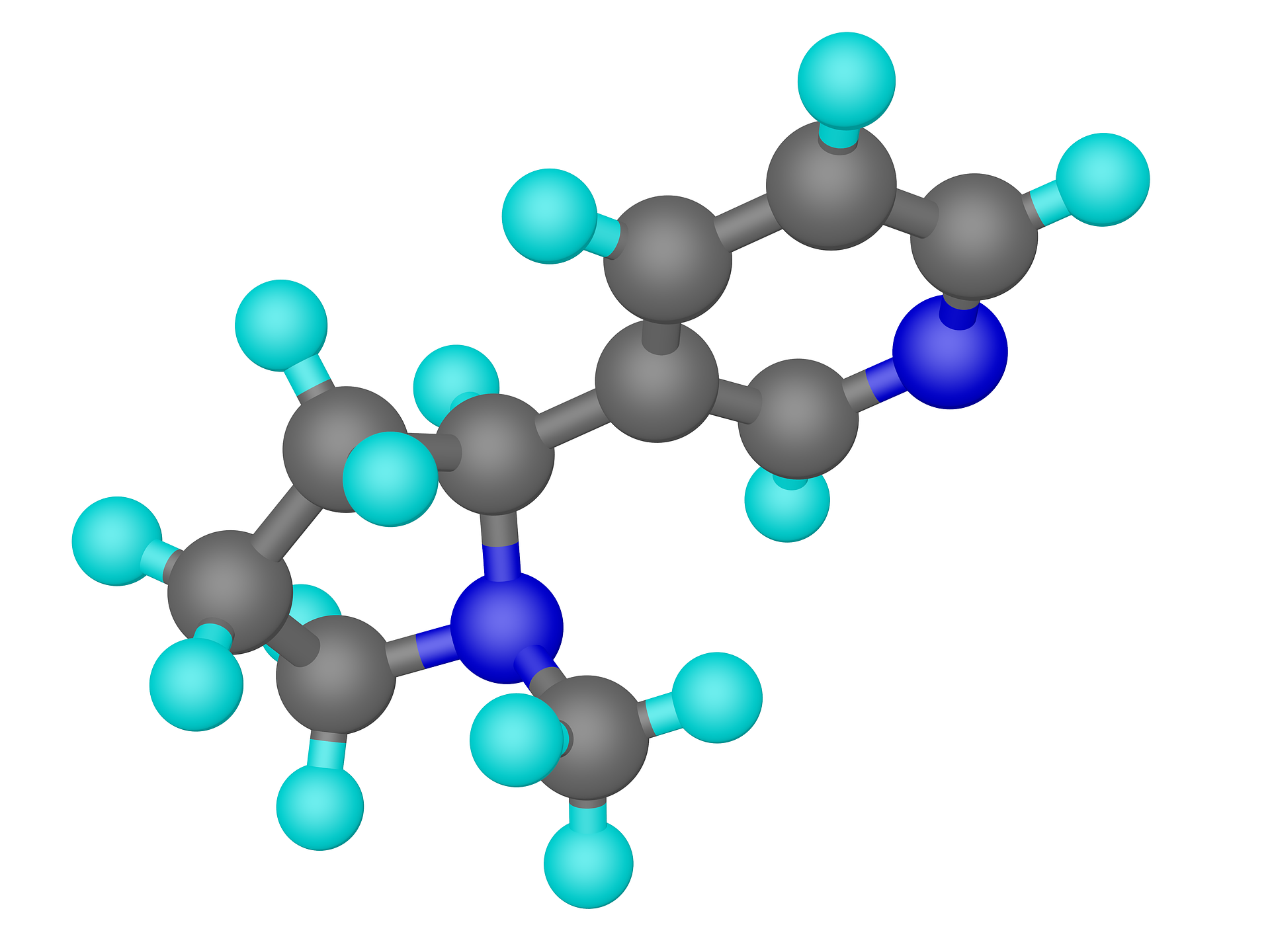 Molecule of Nicotine