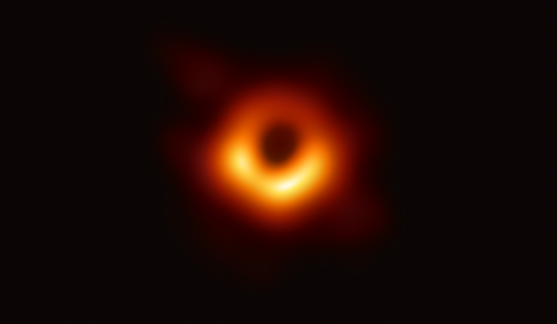 First captured image of black hole