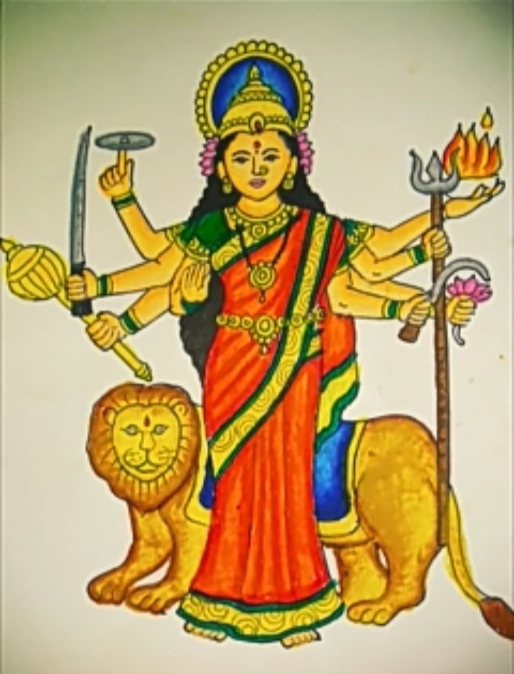 Durga Rana Pratishtha Rana Durga Image – The Childrens Post of India