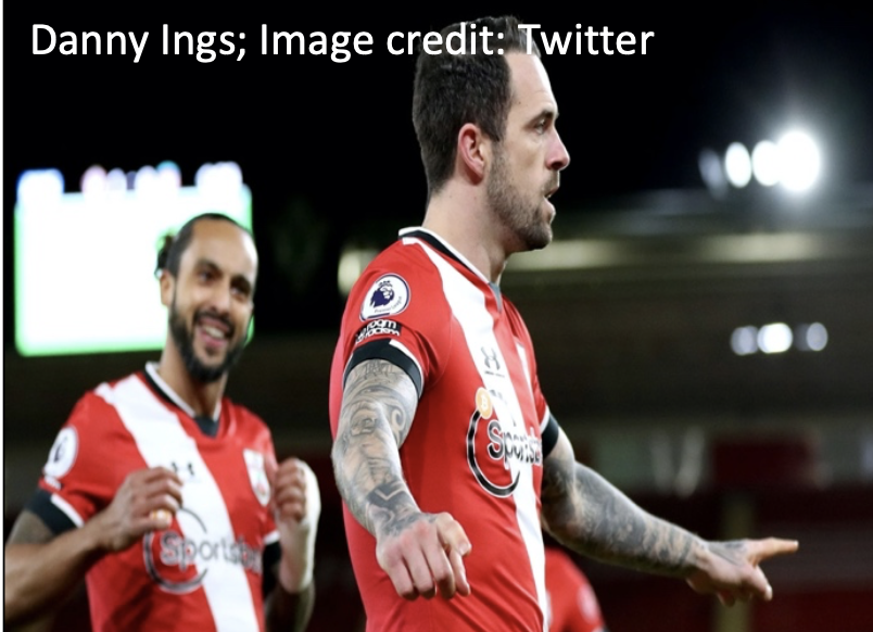 Danny Ings, Image credit: Twitter