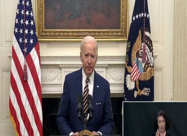 President Joe Biden addresses the nation