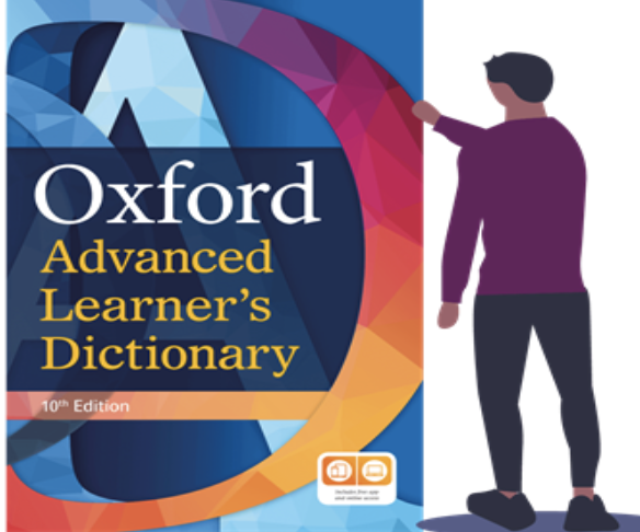 An image of the dictionary Image credit: Oxford Dictionary