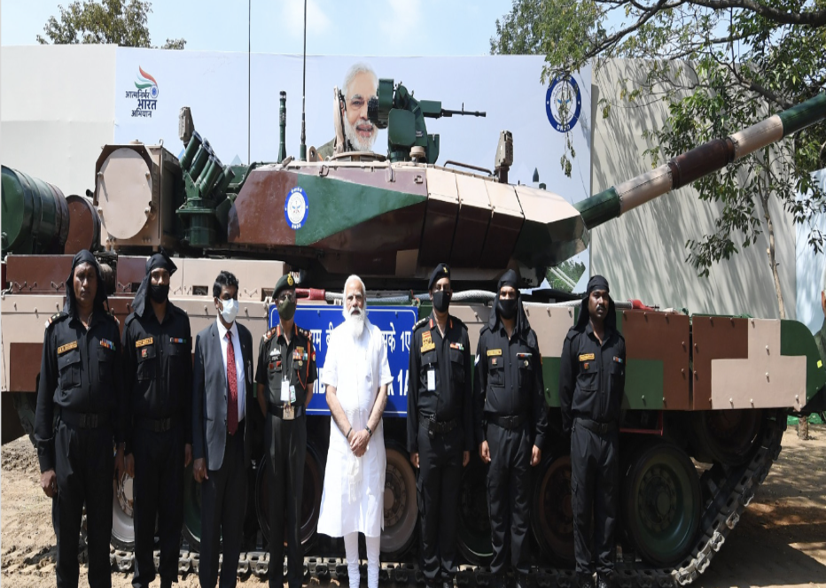 PM handing over MK-1A to the Indian Army Image Credit: pib.gov.in