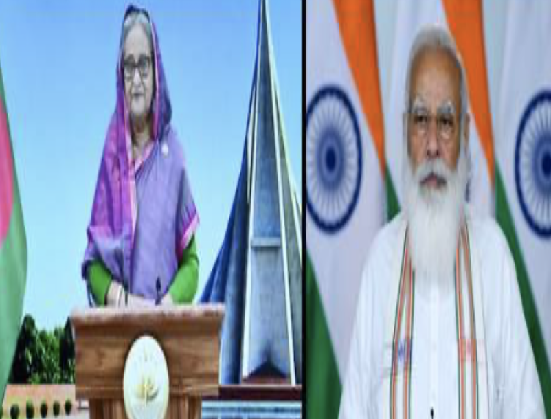 Bangladesh PM / India PM Image credit - Twitter