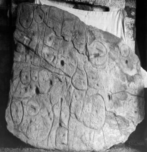 Bronze Age slab Credits: National Archaeology Museum, France