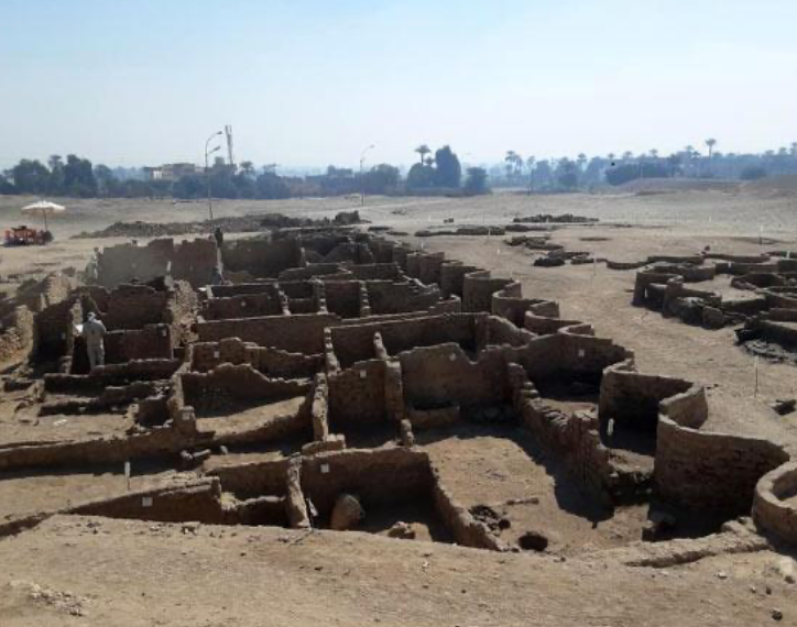 3,300-year-old ruins of Aten in Egypt Image Credits: Zahi Hawass, Center for Egyptology