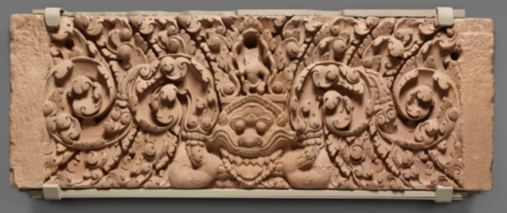 The lintel is one of the two returned by the Asian Art Museum of San Francisco to Thailand Image Credit: Kevin Candland