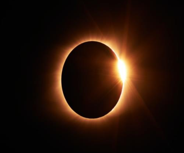 Solar eclipse- picture for representation