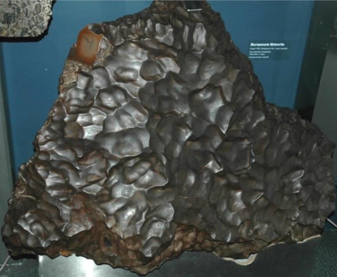 Meteorite sample Image Credits: Wikipedia