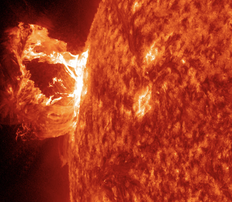 Solar flare Source: NASA