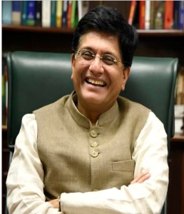 Shri Piyush Goyal Image from his Twitter