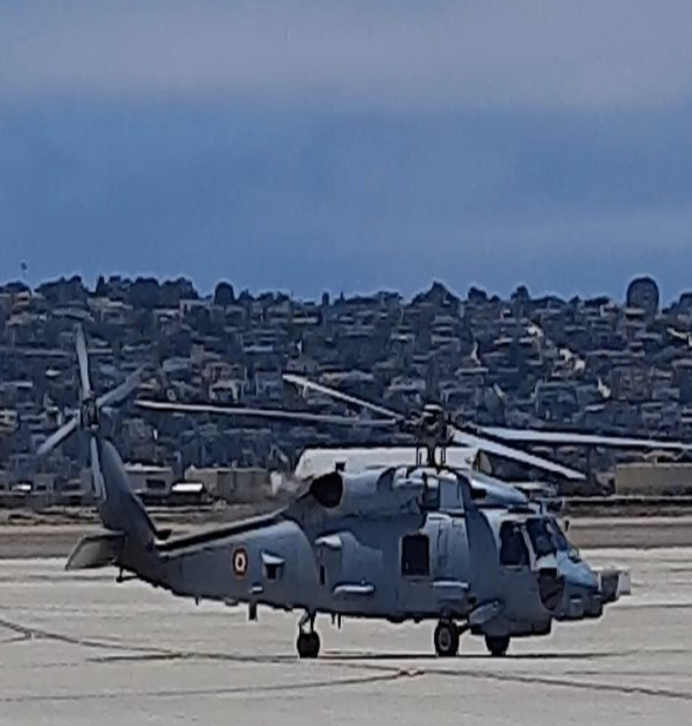 ME-60 Romeo Helicopter at the Naval Air Station Source: pib.gov.in