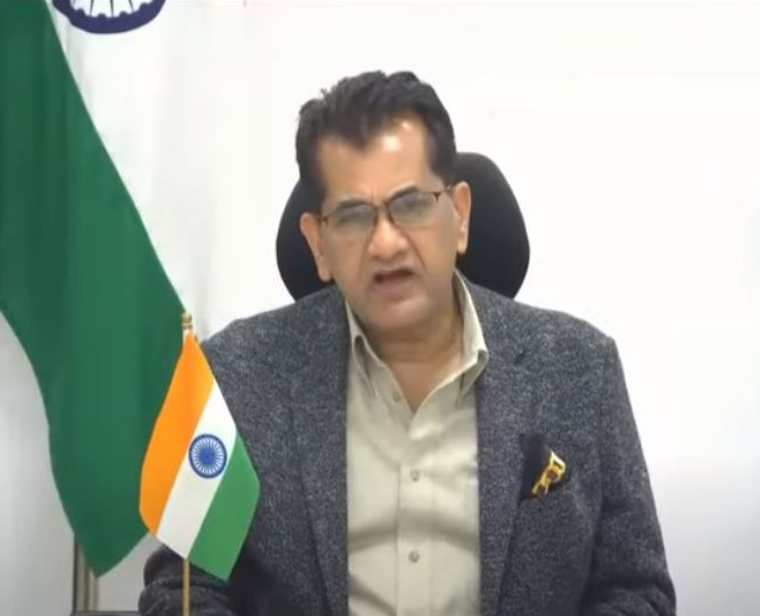 Shri Amitabh Kant launching M. Tech in Electrical Mobility