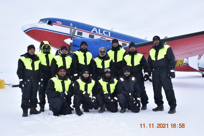 Indias 41st Antarctic expedition Twitter of moesgoi