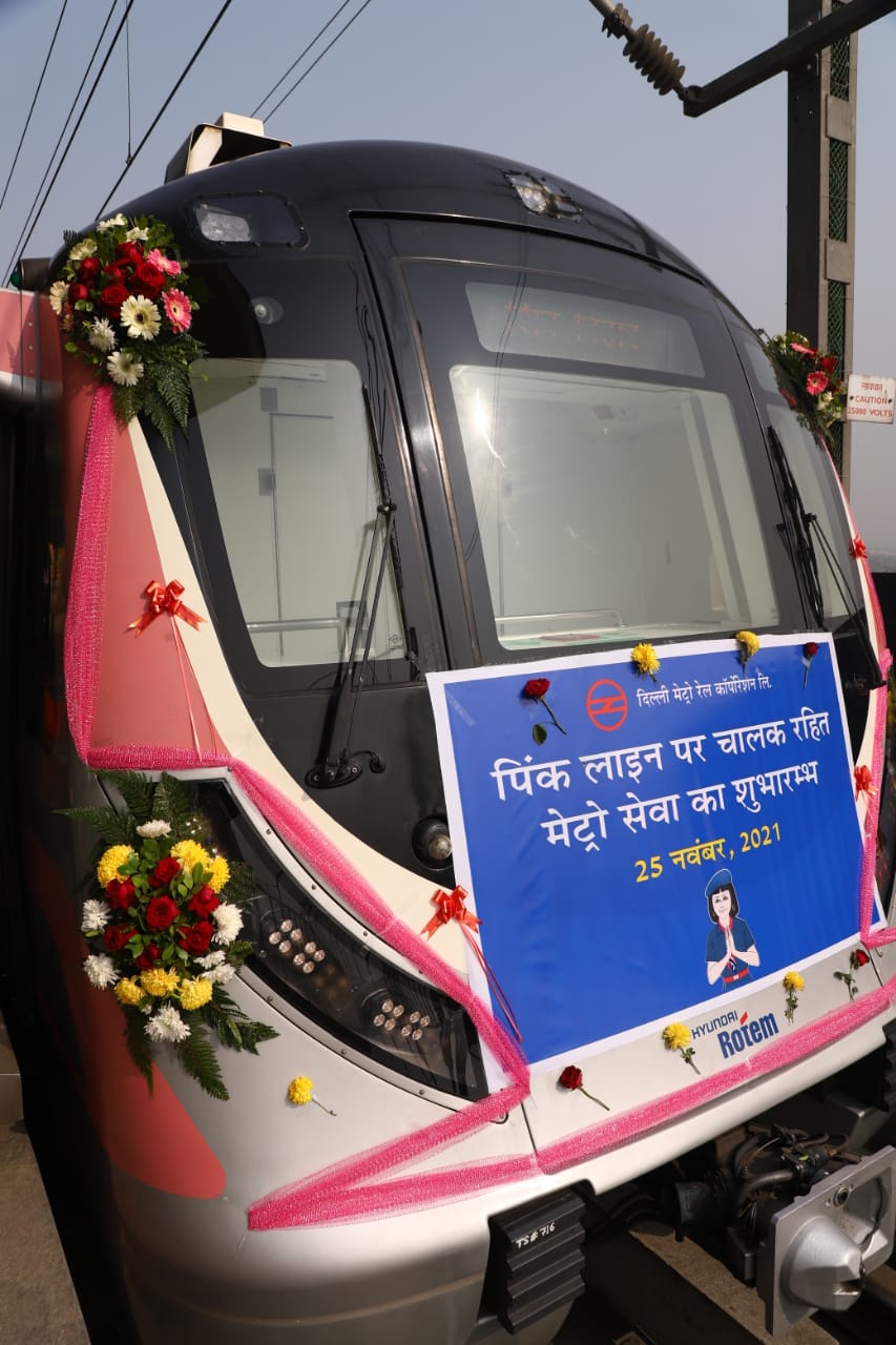 Pink LIne goes driverless