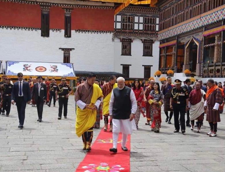 PM Modi receives Bhutan's highest honour