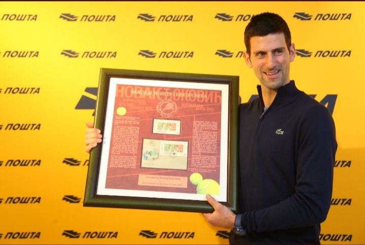 Novak Djkovic - Image from the official Twitter handle of Novak Djokovic