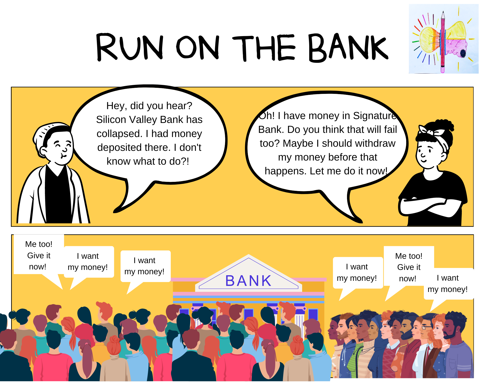 What is Run on the Bank? The Childrens Post of India