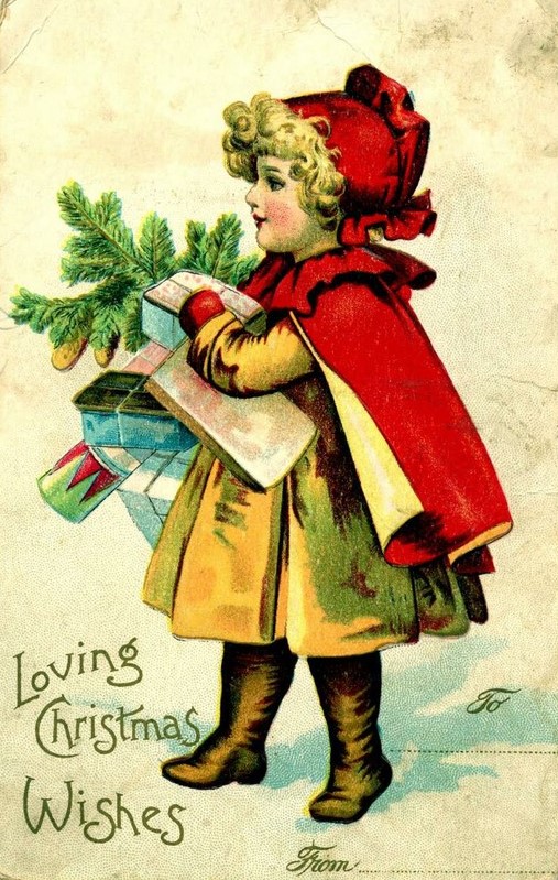 An old Xmas greeting card